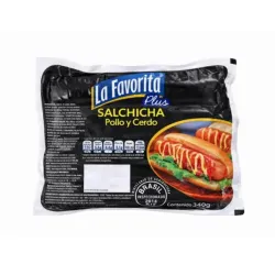 Salchichas de Pollo y Cerdo 340 g | Paquete con 10 Unidades
