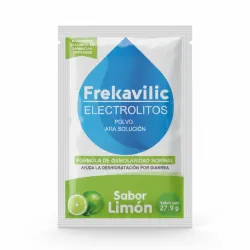 Sales de Rehidratación Oral Frekavilic Electrolitos Sabor Limón 27.9 gr 