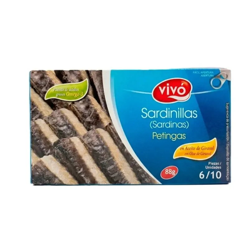 Sardinillas en Aceite de Girasol – 88 g
