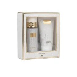 Set para hombre de Colonia 100 ml + Loción Corporal 75 ml – Estuche blanco