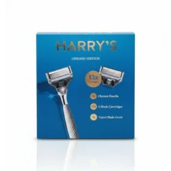 Set Premium Harry's - Chrome Edition