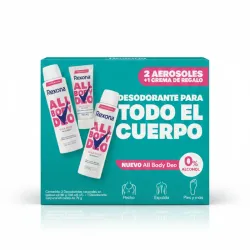SET REXONA 3 EN 1 - FRAGANCIA WILD ROSE