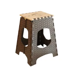 Silla Plegable de Plástico Grande 32x36x44.5 cm