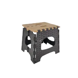 Silla Plegable de Plástico Pequeña 26.5x31x27.5 cm