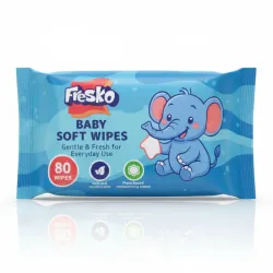 Toallitas Húmedas Fresko Baby Soft Wipes (80 unid.)