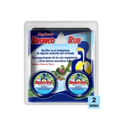 Ungüento Bronco Rub - Pack 2 Latas (12g c/u)