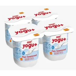 Yogur – 4 unidades de 125 g c/u – Sabor natural (azucarado)