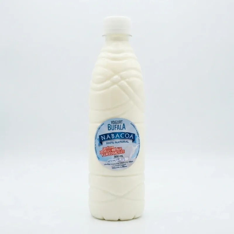 Yogurt Nabacoa 500 ml – Leche de Búfala (Probiótico)
