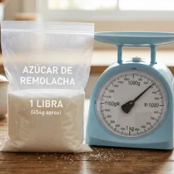 Azúcar blanca a granel 1Lb 