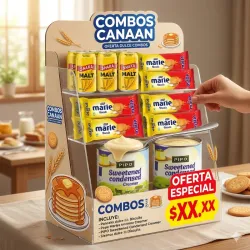 Combo María ,Malta y Leche condensada