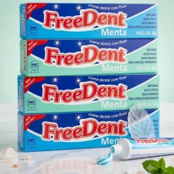 Pasta de dientes Freedent (2unidades )