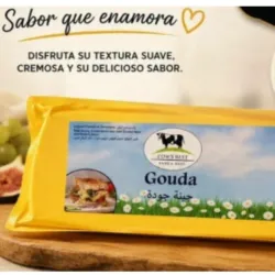 Queso Gouda (medio bloque)