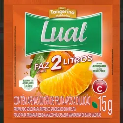 Refresco instantáneo Lual Mandarina 🍊