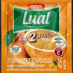 Refresco instantáneo Lual Naranja