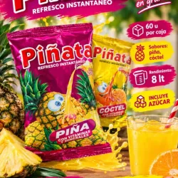 Refresco 🥤 Instantáneo Piñata( 8L sabor 🍍 piña))
