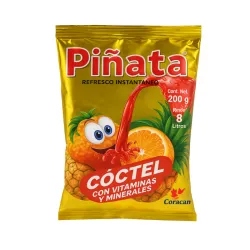 Refresco Piñata 🪅 Sabor a Cóctel 🍸🍹 (8L )