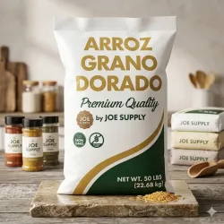 Saco Arroz importado 50Lb Grano dorado