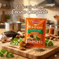Sazón Magia con cilantro y comino