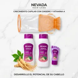 Set Nevada de champú 🧴, acondicionador y crema 🧴 de jengibre (crecimiento )