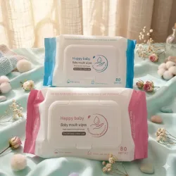 Toallitas húmedas Happy Baby 80 unidades