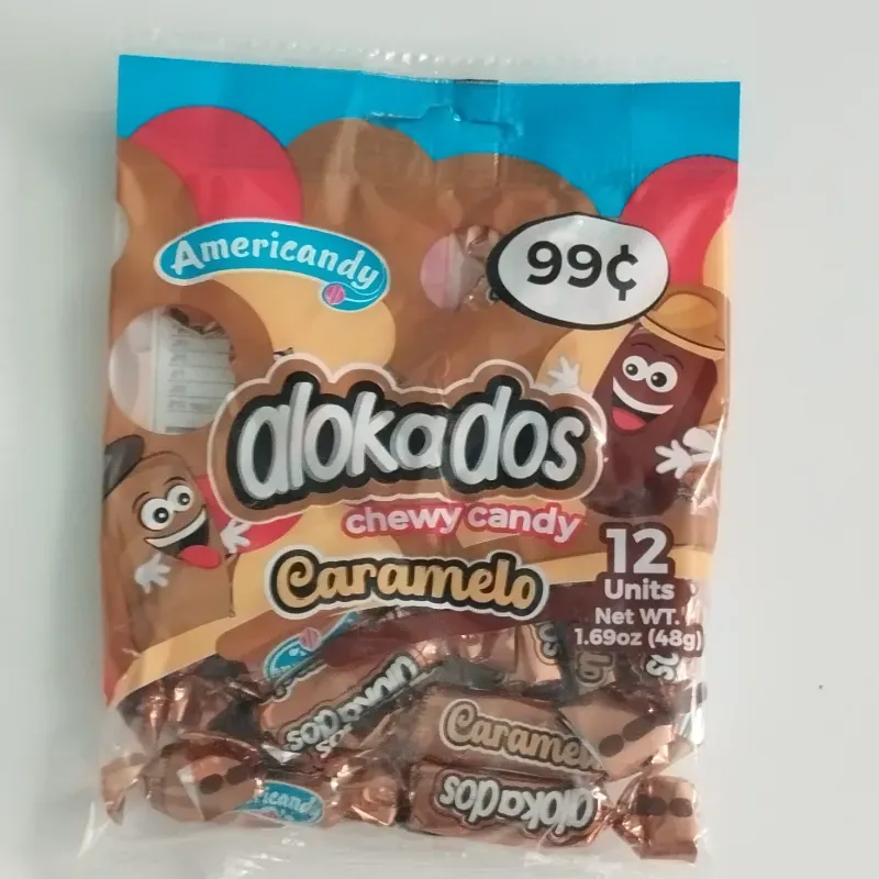 Caramelos semi duros Pqte. 12 u