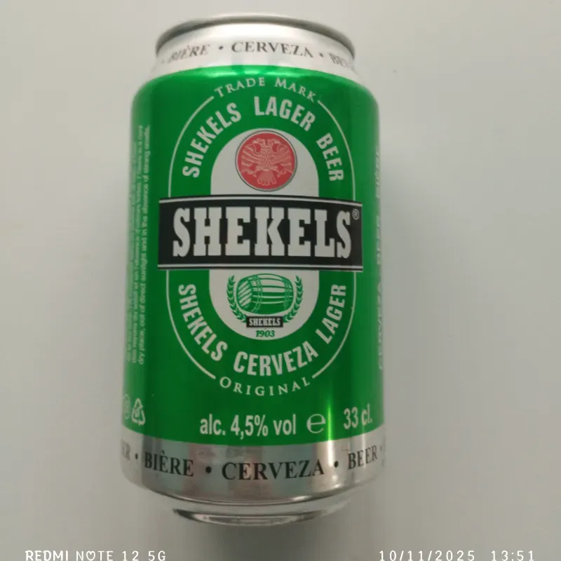 Cerveza Shekels 