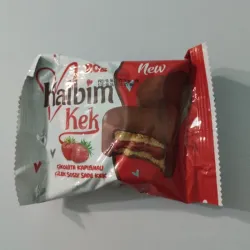 Corazón de Chocolate y Fresa 