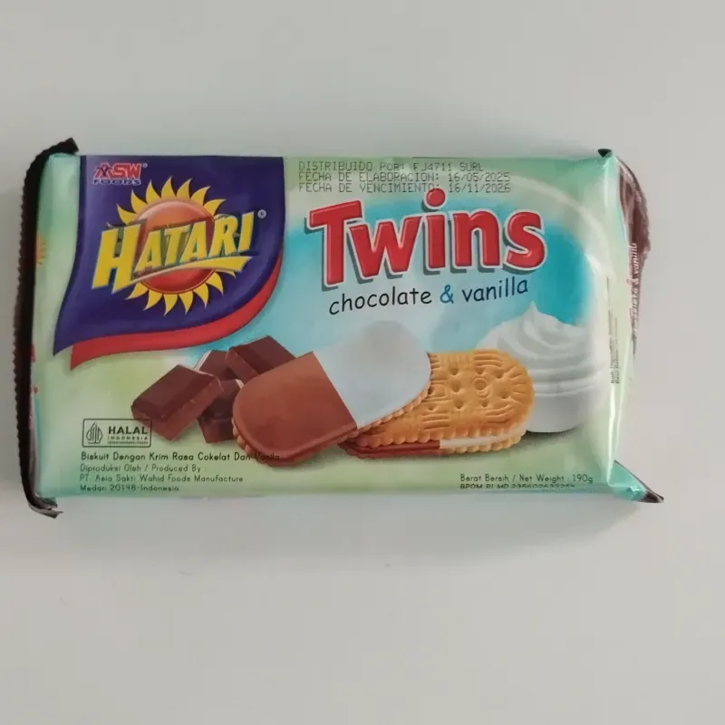 Galletas chocolate y vainilla 190 g