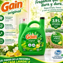 Detergente de lavar Gain original
