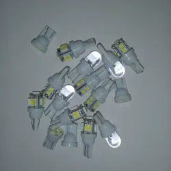 Bombillas led 12 volts, cola de pescado.