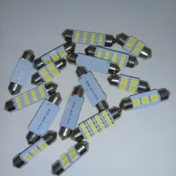 Bombillas led, tipo fusible, 12 volts.