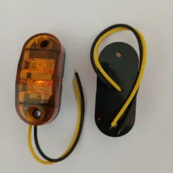 Juego led de focos indicadores, 12 volts.
