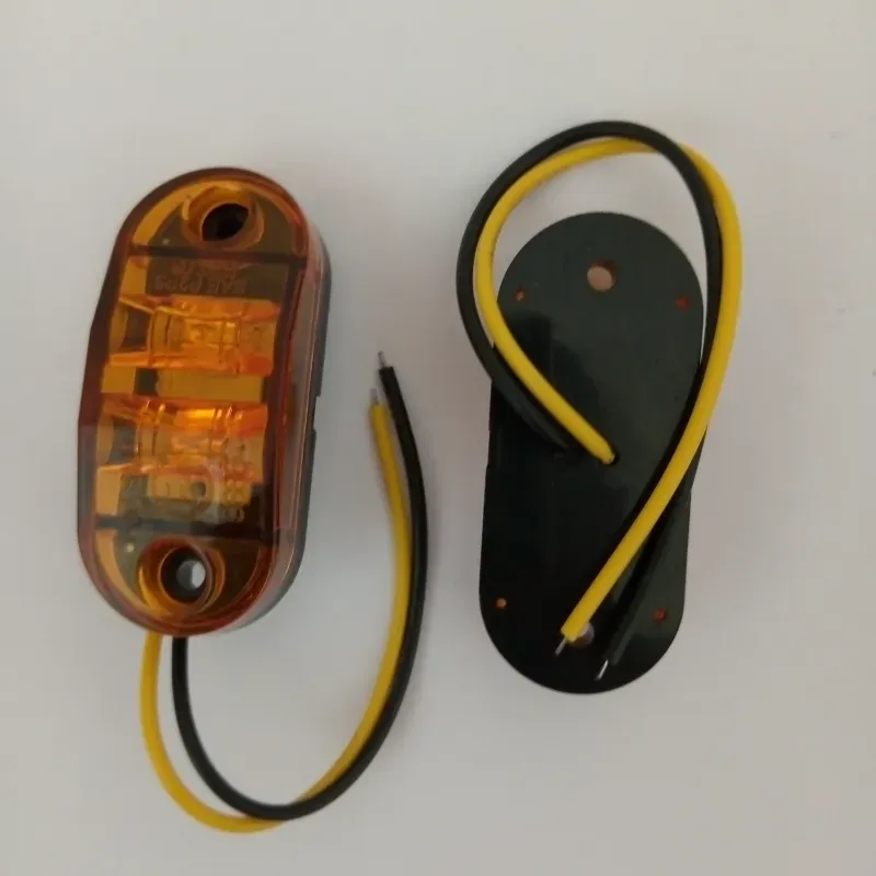 Juego led de focos indicadores, 12 volts.