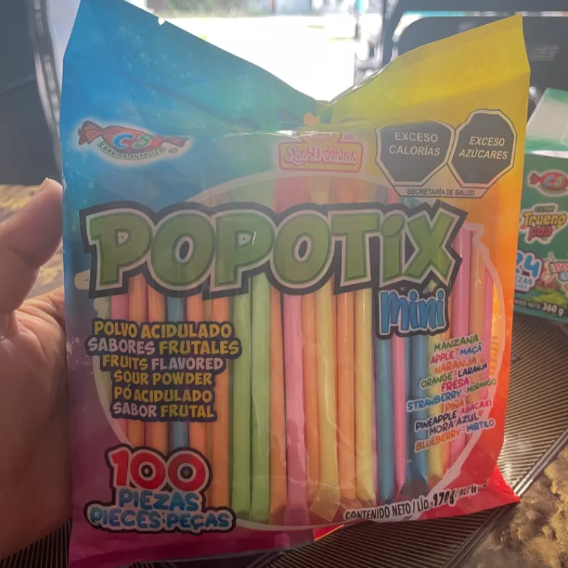 Absorbente relleno de caramelos en polvo 