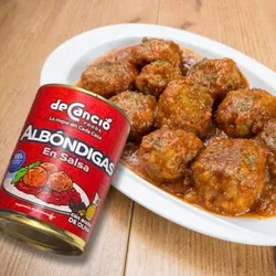Albóndigas en salsa 