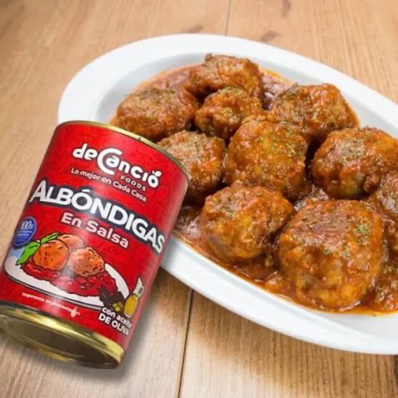 Albóndigas en salsa 