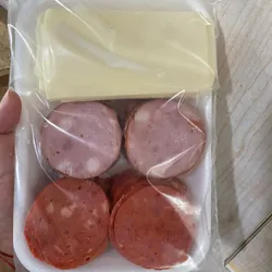 Bandeja de jamón ahumado, chorizo vela y queso gouda 1lb