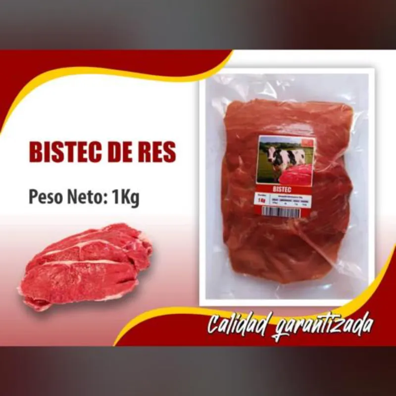 Bistec de Res 1kg 