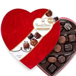 Caja de bombones en forma de corazón