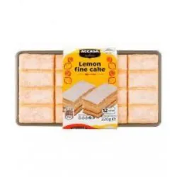 Cajita de dulces lemon cake 12/u