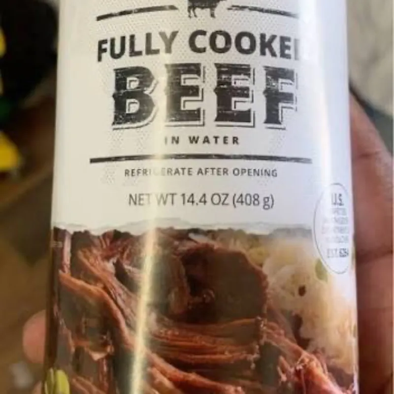 Carne de Res desmenuzada 