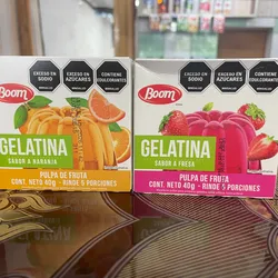 Gelatinas naranja 