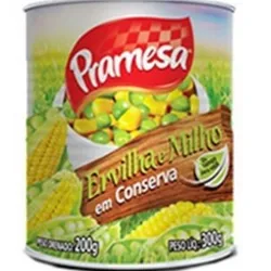 Guisantes y maíz 