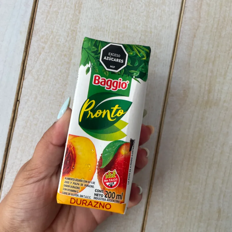 Jugo de durazno 