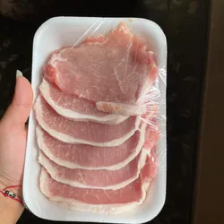 Lomo de cerdo deshuesado lasqueado 1lb 