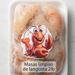 Masas de Langosta limpias 2lb