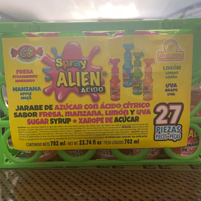 Spray alíen ácido 