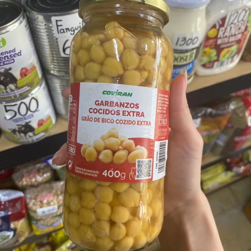 GARBANZOS COCIDOS 