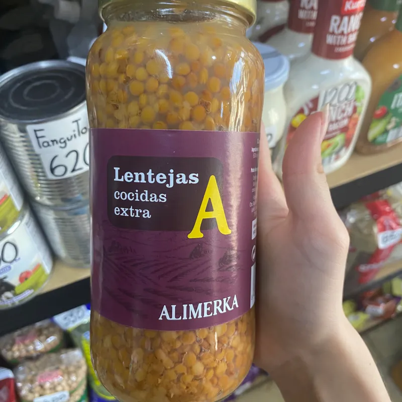 LENTEJAS COCIDAS 
