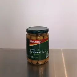 Aceitunas verdes deshuesadas Gourmet